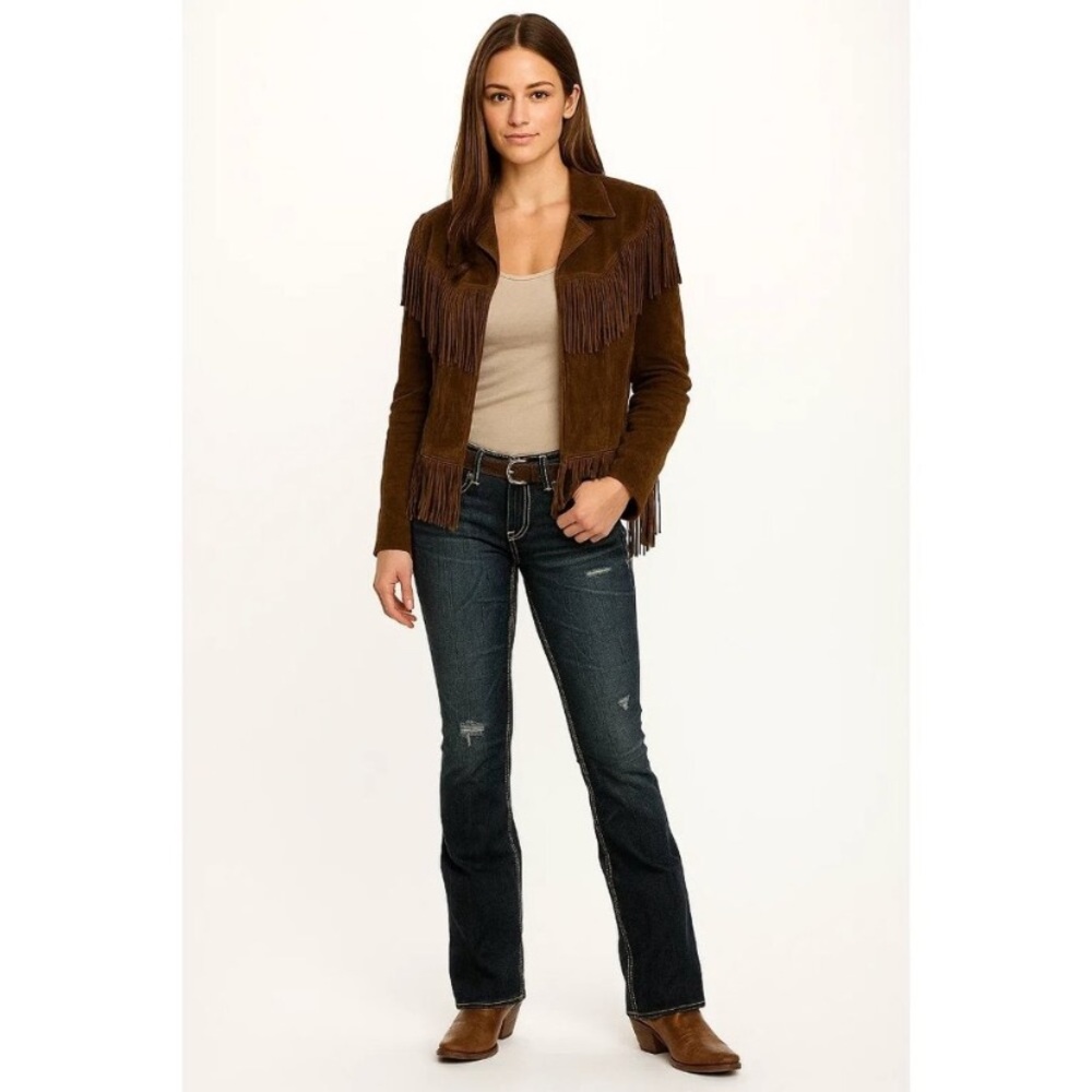 Anoname Dark Blue Boot Cut Jeans